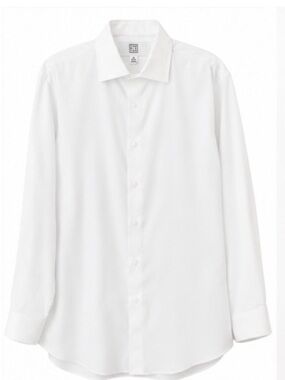 The Black Tux Classic Fit White 100% Cotton Dress Shirt Men’s 16 32/33